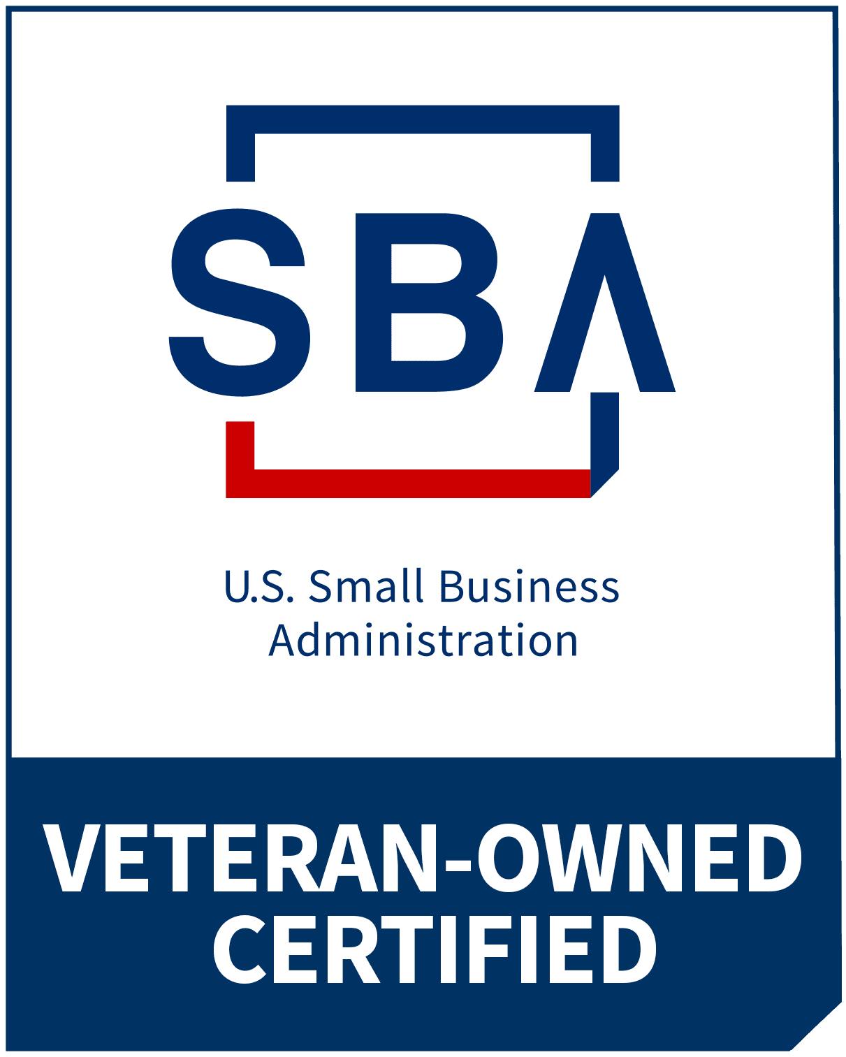 U.S. Small Business Administration Veteran-Owned Small Business certification seal